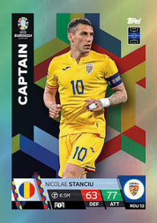 Nicolae Stanciu Romania Topps Match Attax EURO 2024 Captain #ROM13
